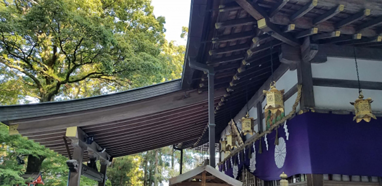 枚岡神社　粥占神事