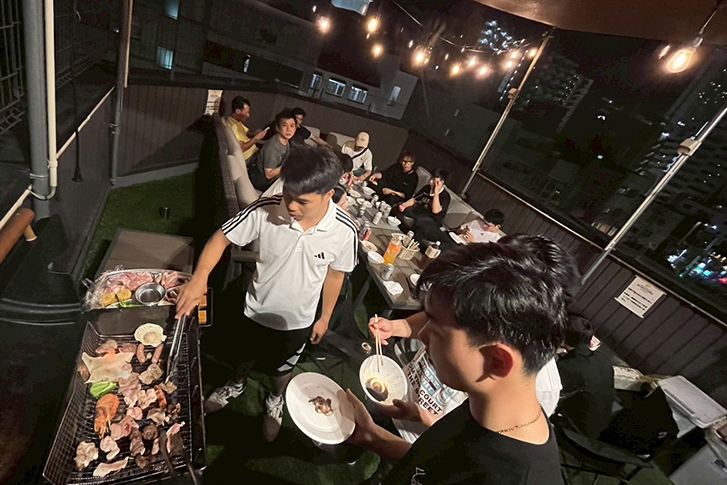 懇親会（コーエイ・新田工場）